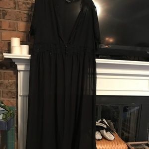 Torrid maxi sheer cardigan